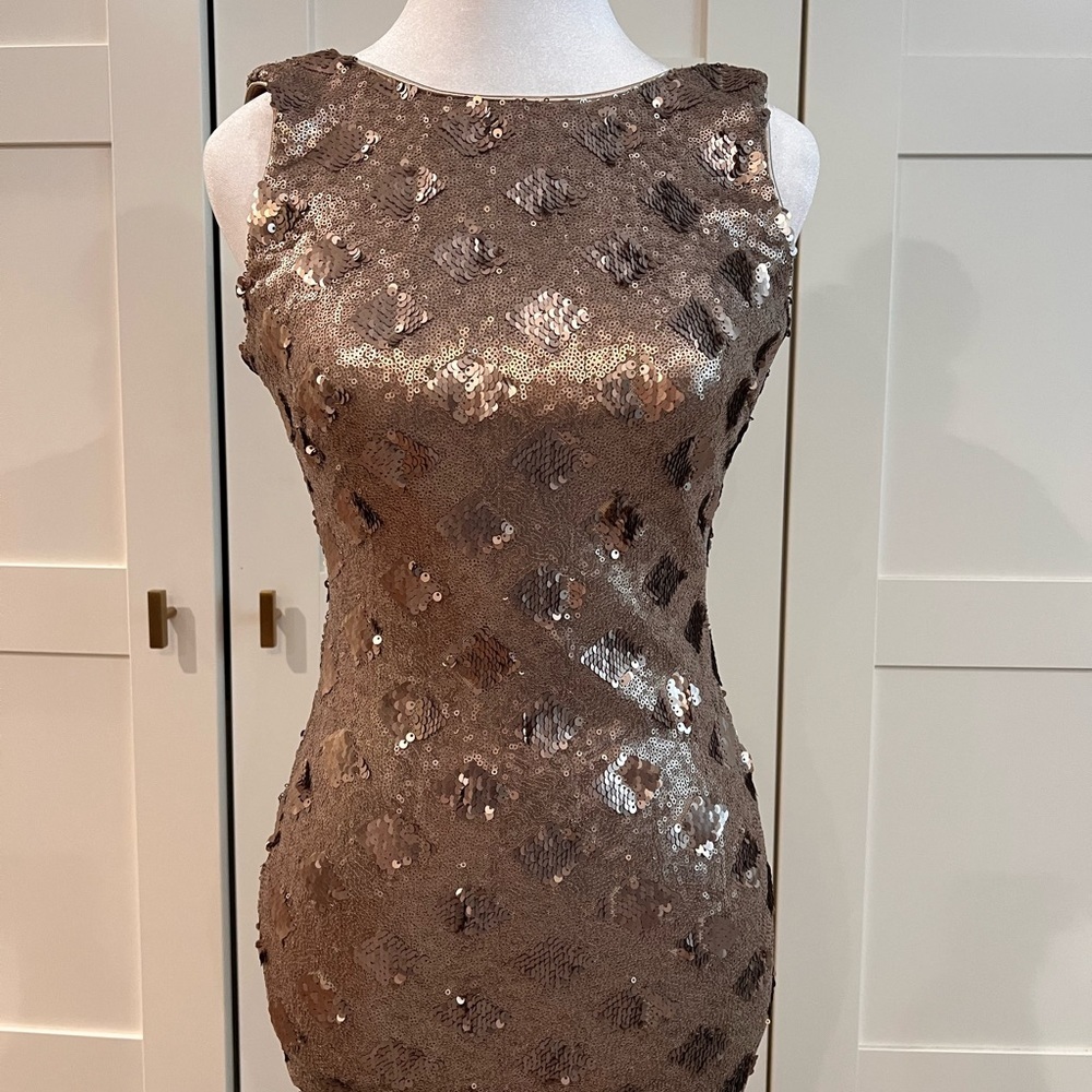 Dress the Population- gorgeous sequin evening gown - Picture 2 of 5